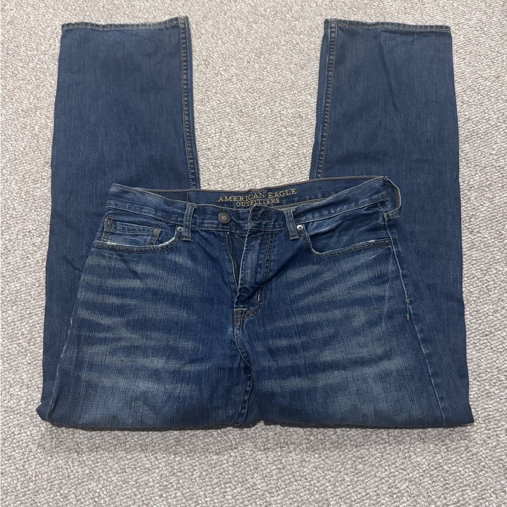 American Eagle Outfitters Dark Blue Men's Jeans